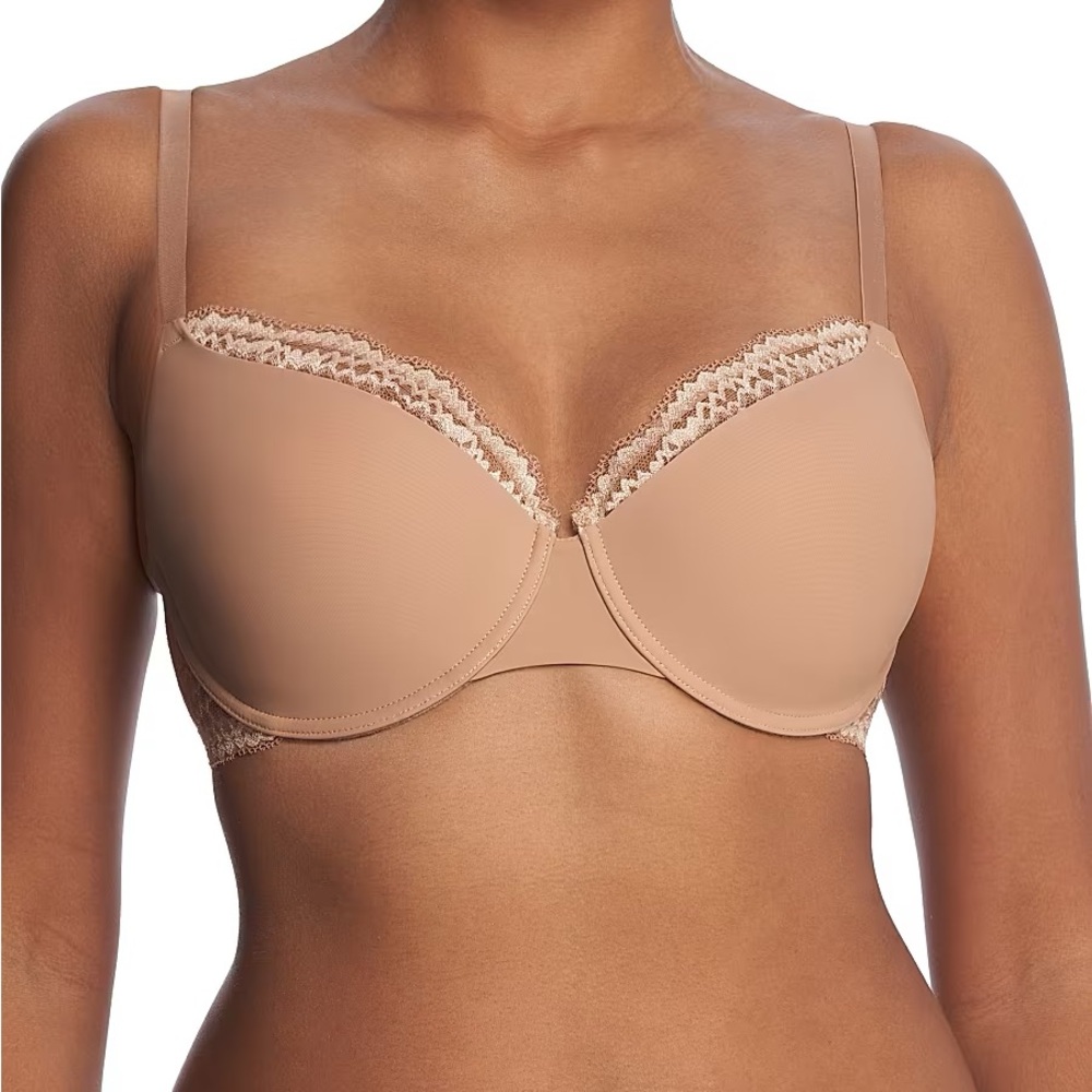 Natori Women's Breakout Lace Balconette T-Shirt Bra - Black